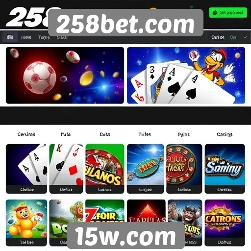Exploração das opções de jogos disponíveis na 258bet